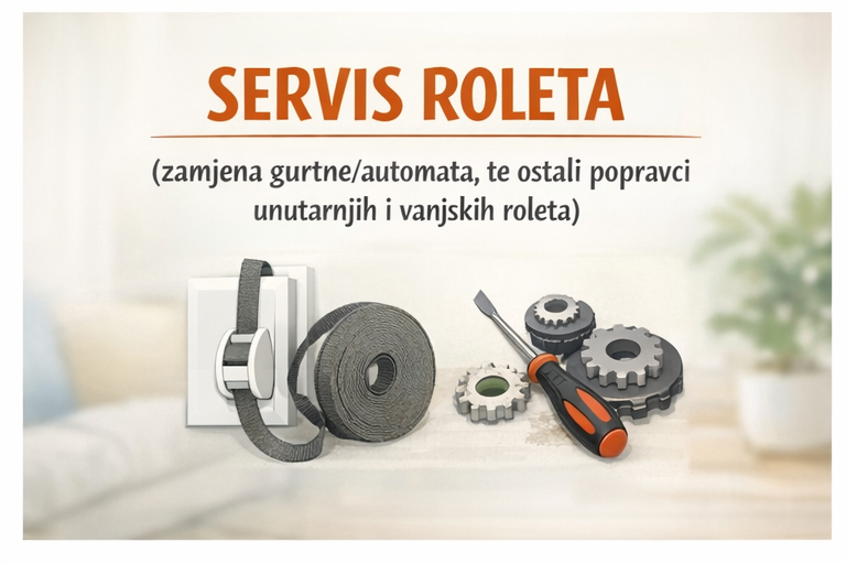 Servis i održavanje roleta u Splitu