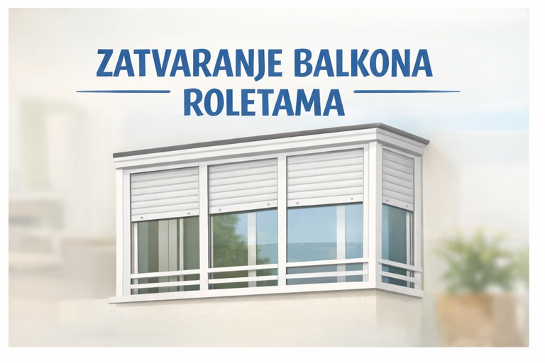 Zatvaranje balkona roletama i zaštita od sunca Split